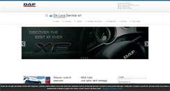 Desktop Screenshot of delucaservice.daftruck.it
